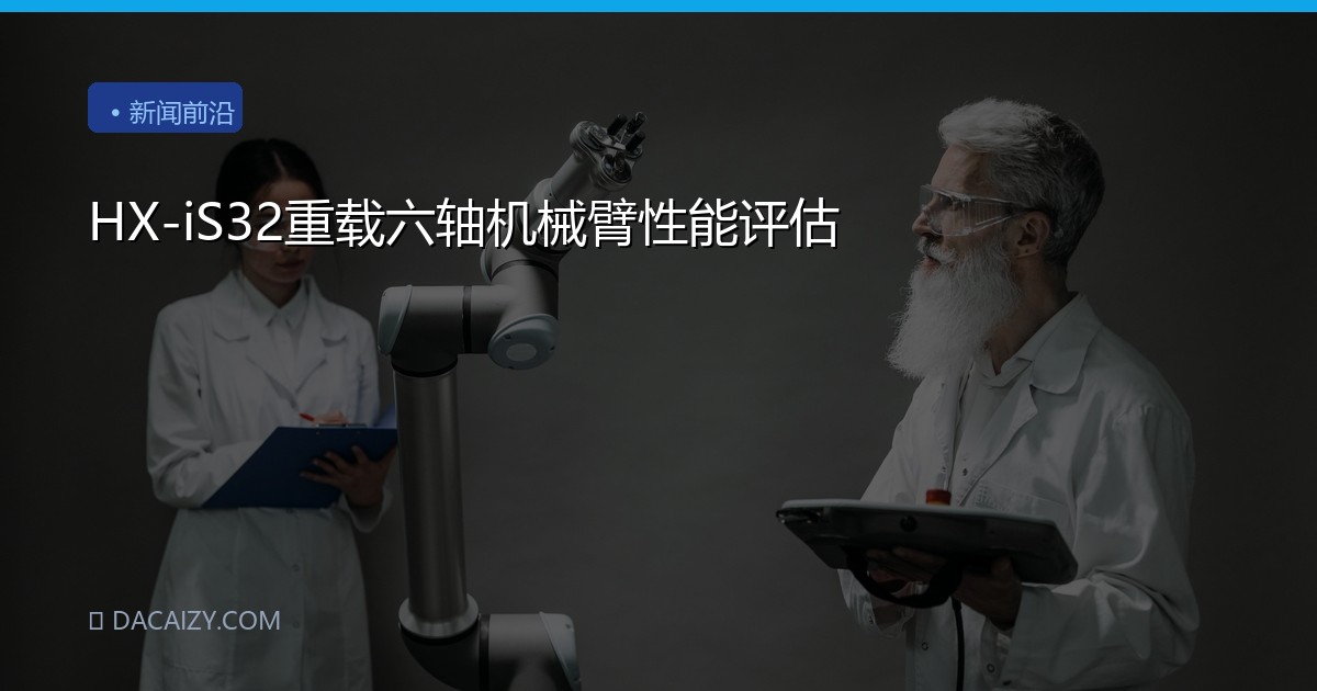 HX-iS32重载六轴机械臂性能评估